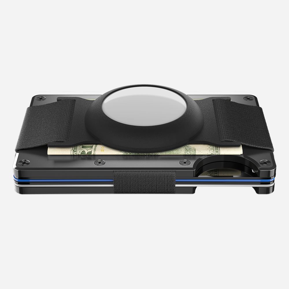 新品 未使用 Ridge カードケース cash strap Airtag AirTag Cash Strap - Black - Ridge Global