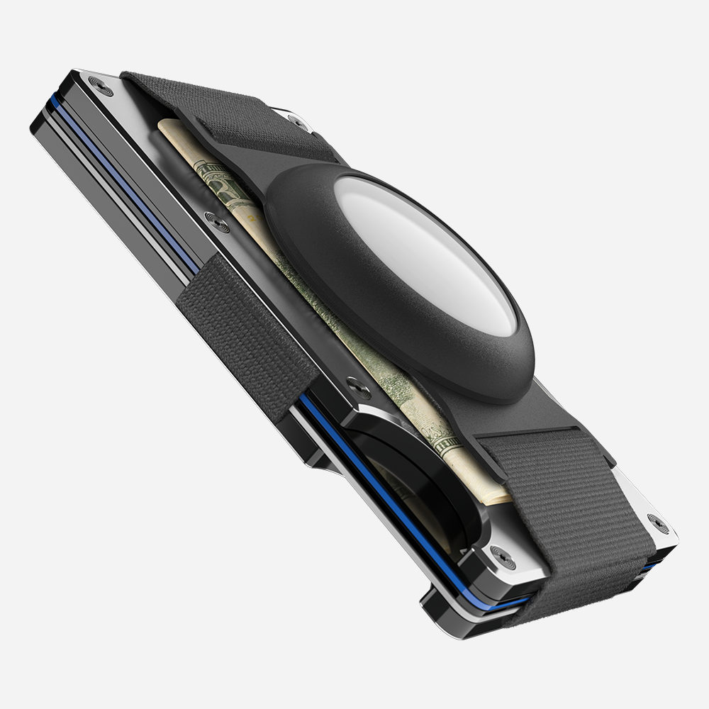 新品 未使用 Ridge カードケース cash strap Airtag AirTag Cash Strap - Black - Ridge Global