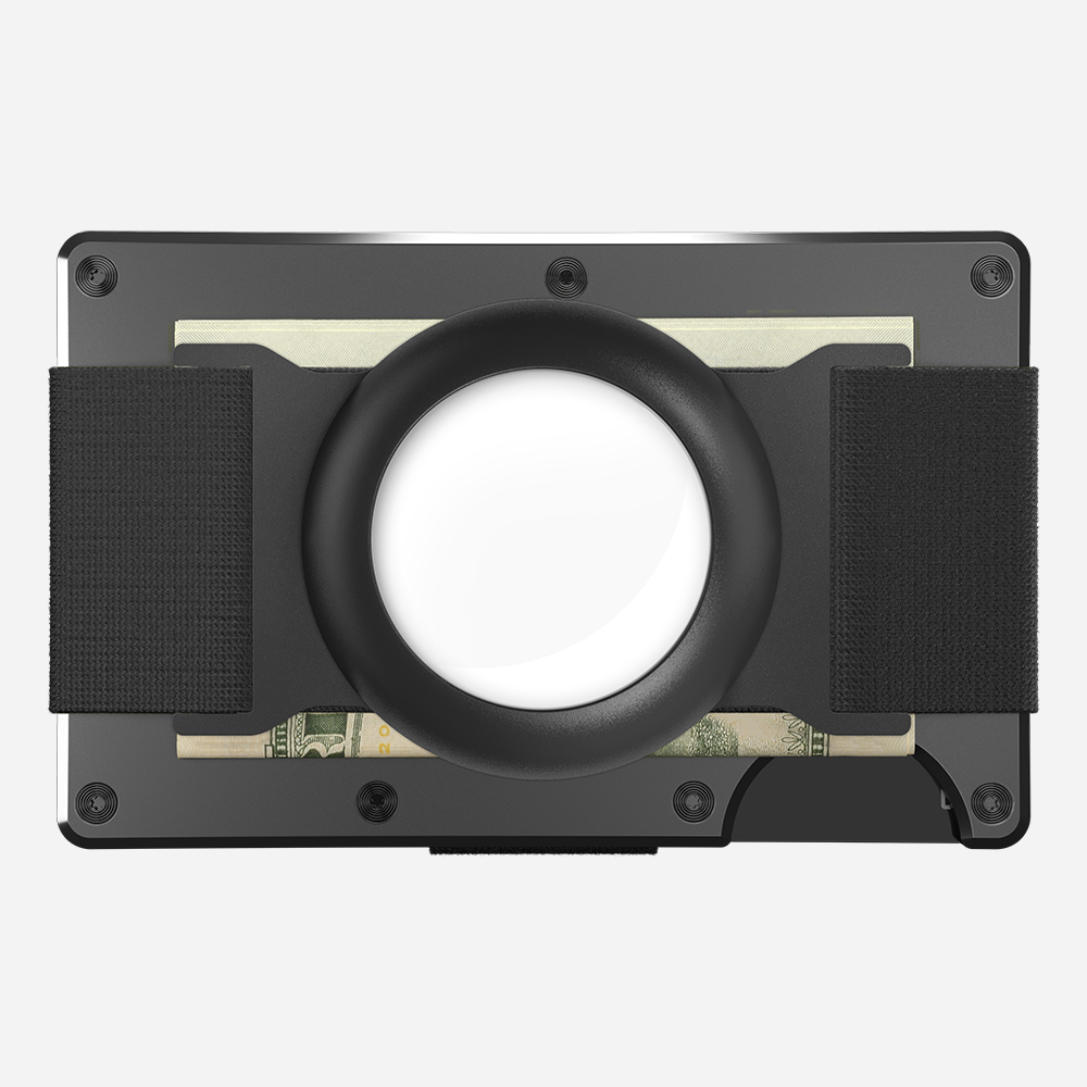 AirTag Cash Strap - Black - Ridge Global